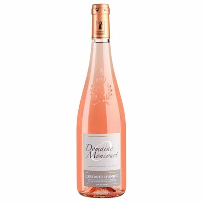 Розовое полусладкое вино Roche Noir Domain Moncourt Cabernet d'Anjou